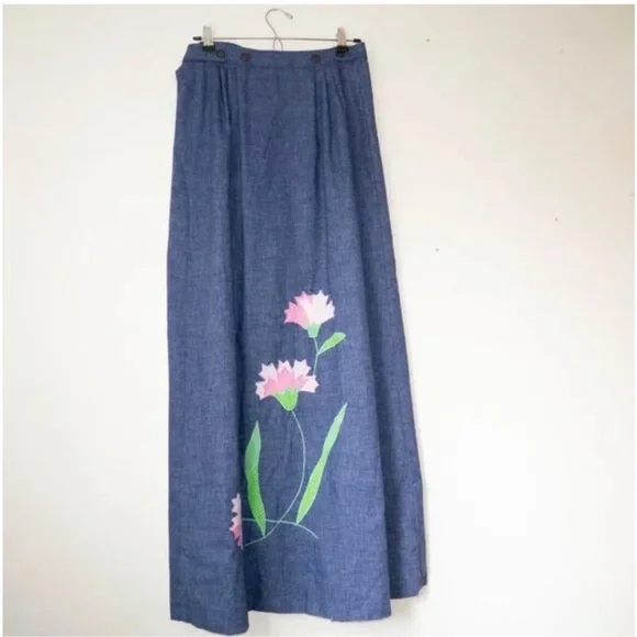 Vintage Frog Pond Carnation Skirt~ - Picture 2 of 4